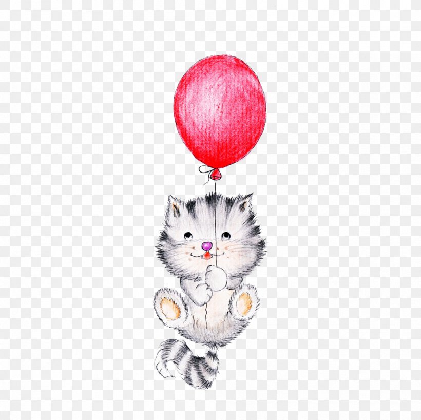 Hot Air Balloon Stock Photography Painting Illustration, PNG, 994x992px, Balloon, Art, Carnivoran, Cat, Cat Like Mammal Download Free