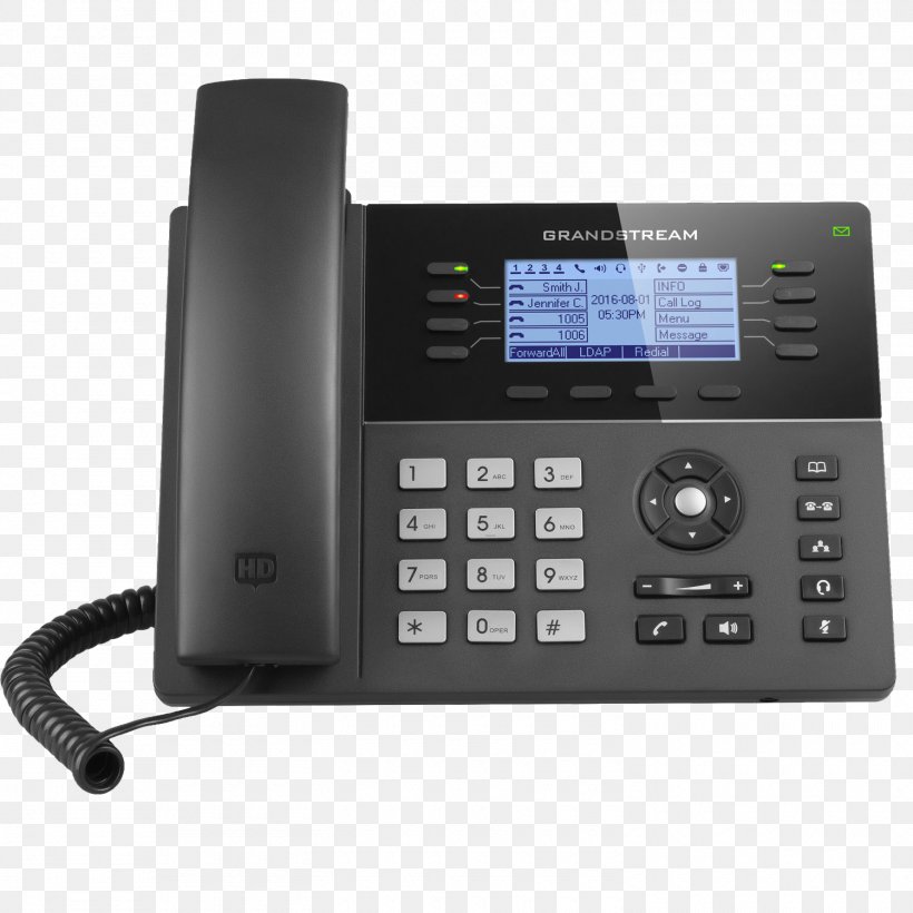 Grandstream Networks VoIP Phone Business Telephone System IP PBX, PNG, 1500x1500px, Grandstream Networks, Answering Machine, Asterisk, Business Telephone System, Caller Id Download Free