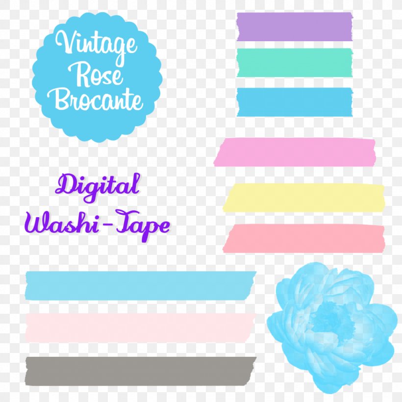 Adhesive Tape Washi Masking Tape Ribbon Clip Art, PNG, 1024x1024px, Adhesive Tape, Aqua, Area, Banner, Box Download Free