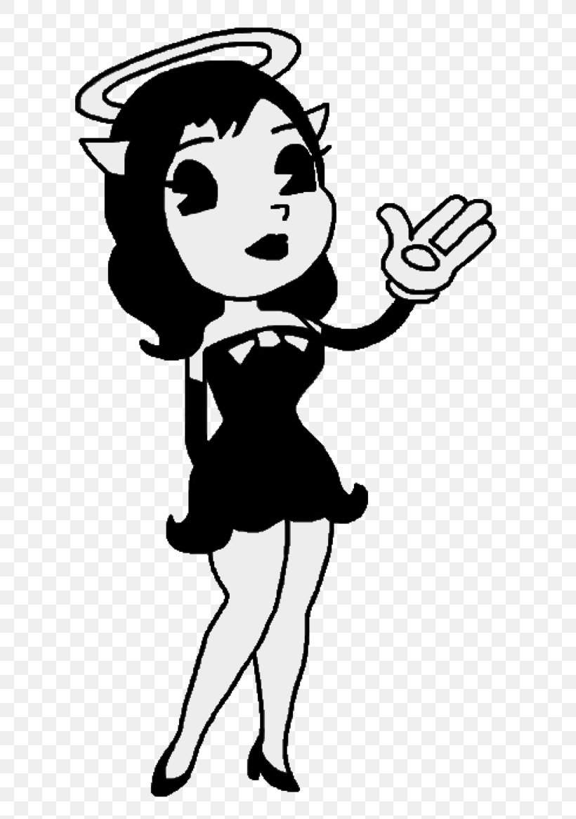 Bendy And The Ink Machine Drawing Betty Boop Cartoon, PNG, 685x1165px, Watercolor, Cartoon, Flower, Frame, Heart Download Free