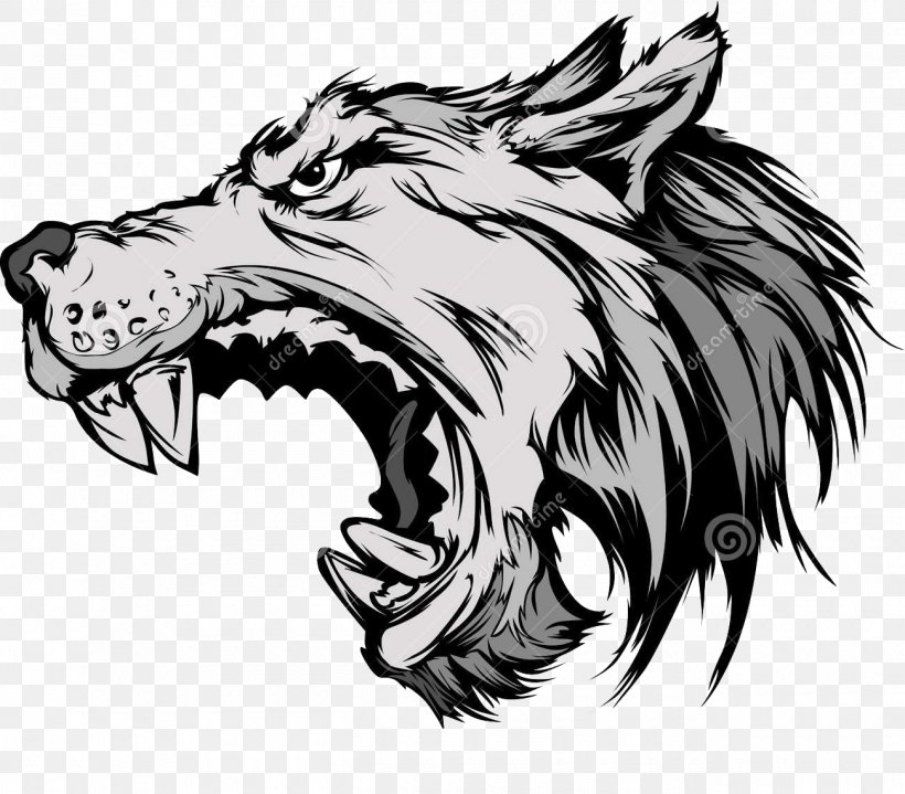 Gray Wolf Royalty-free Clip Art, PNG, 1300x1140px, Gray Wolf, Animation, Artwork, Big Cats, Black And White Download Free