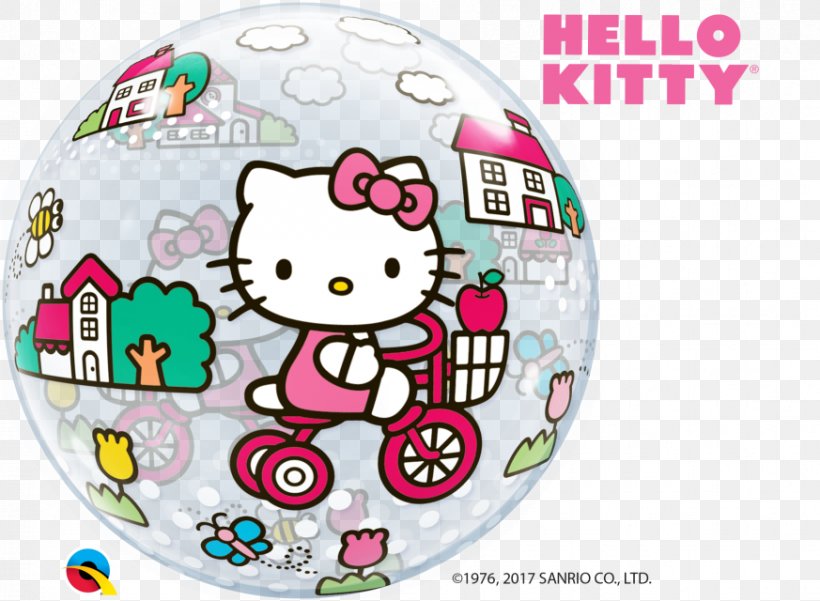 Hello Kitty Balloon Party Birthday Child, PNG, 873x640px, Hello Kitty, Ball, Balloon, Birthday, Bopet Download Free