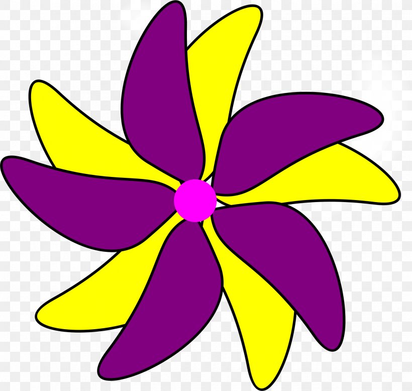 Yellow Purple Clip Art, PNG, 1852x1759px, Yellow, Artwork, Blue, Color, Cut Flowers Download Free
