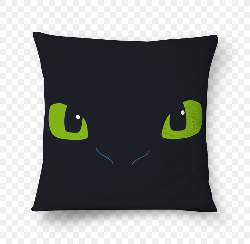 Cushion How To Train Your Dragon Toothless Throw Pillows, PNG, 800x800px, Cushion, Black, Black Cat, Black M, Cat Download Free