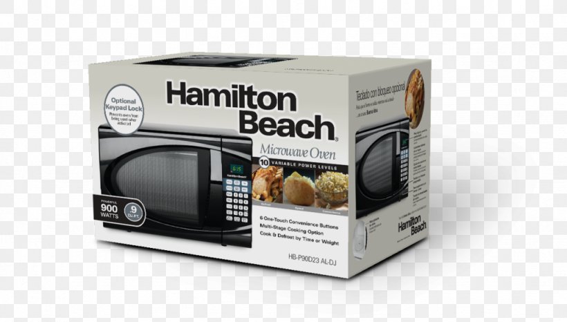 Microwave Ovens Hamilton Beach Brands Box Home Appliance, PNG, 1024x583px, Microwave Ovens, Box, Clothes Iron, Hamilton Beach Brands, Hardware Download Free