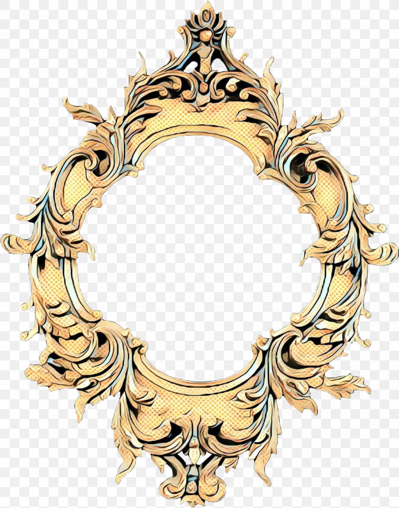 Brass Metal Ornament Mirror, PNG, 1415x1800px, Pop Art, Brass, Metal, Mirror, Ornament Download Free