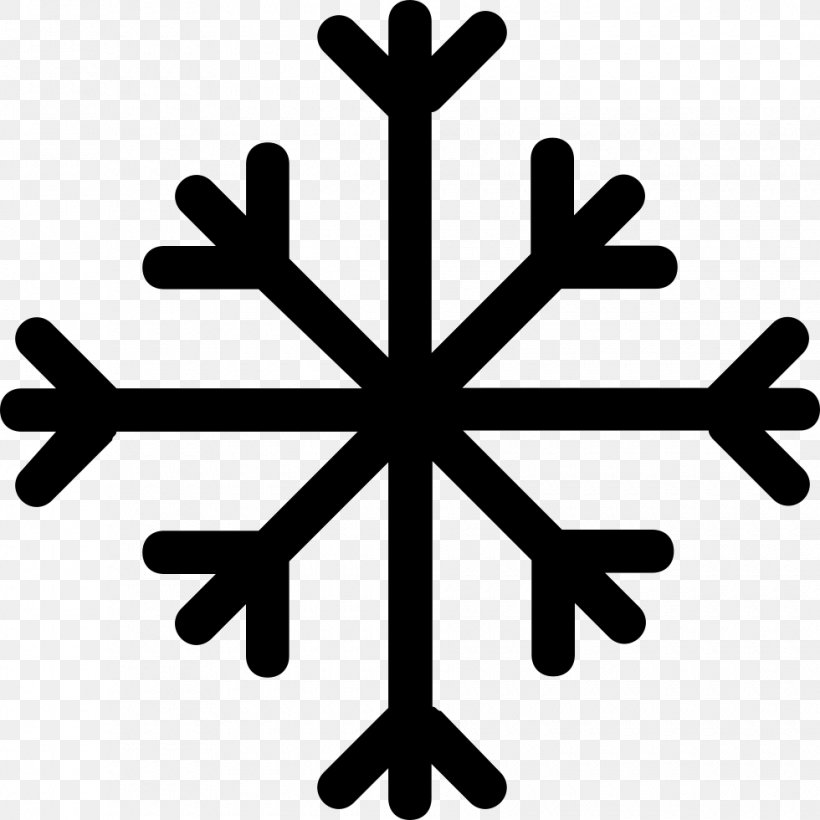 Snowflake Shape, PNG, 980x980px, Snow, Black And White, Crystal, Leaf, Meteorology Download Free