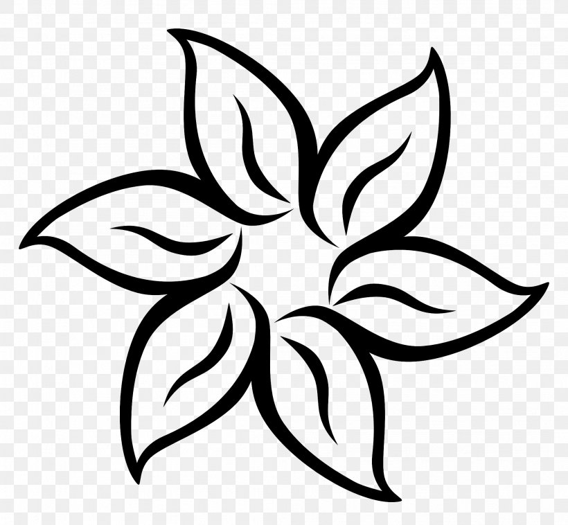Flower Black And White Clip Art, PNG, 2109x1950px, Draw Flowers, Art, Art Museum, Black And White, Clip Art Download Free
