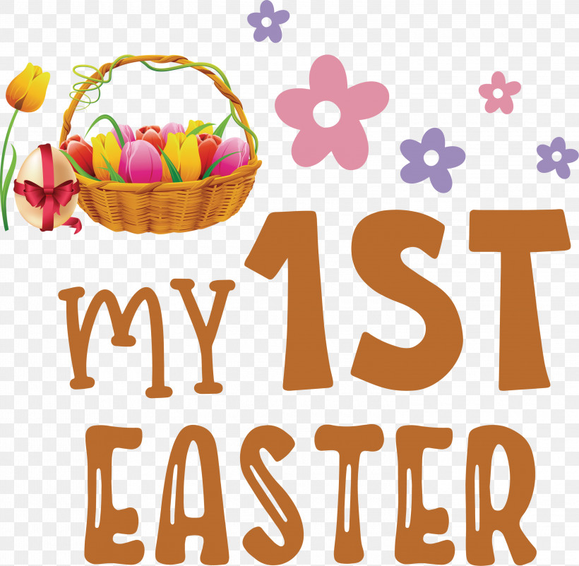 My 1st Easter Easter Baskets Easter Day, PNG, 3000x2936px, My 1st Easter, Easter Baskets, Easter Day, Logo, M Download Free