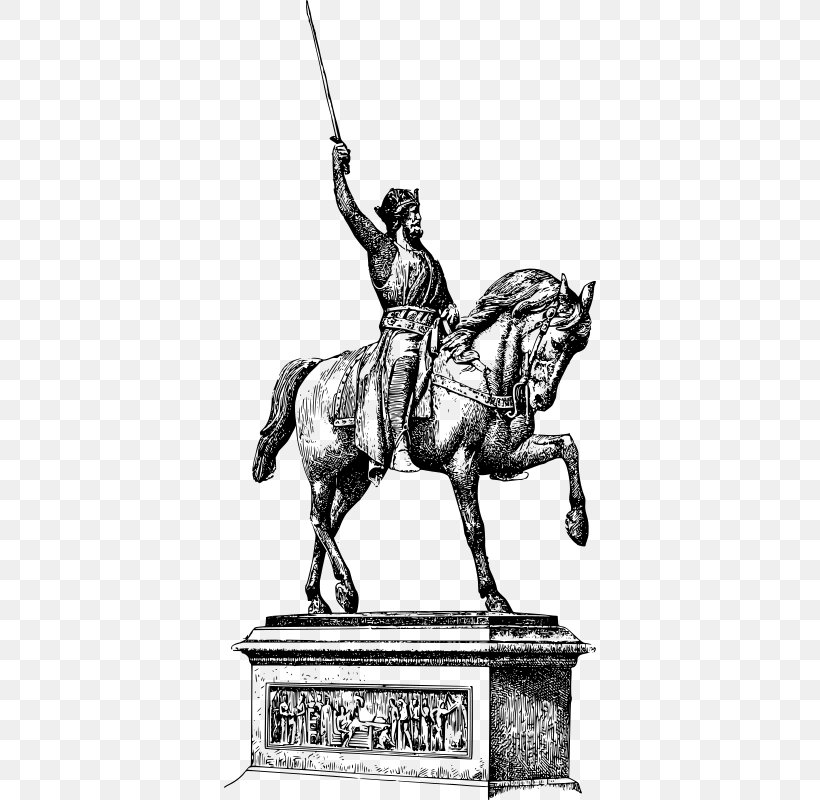 Statue Richard Coeur De Lion Clip Art, PNG, 372x800px, Statue, Art, Artwork, Black And White, Cartoon Download Free