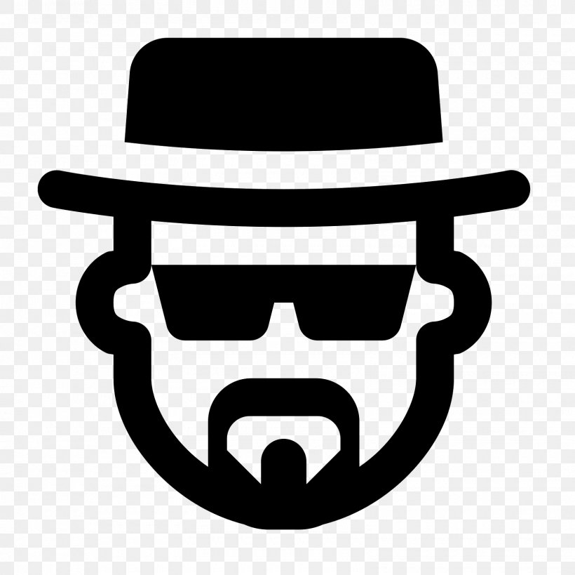 Walter White Clip Art, PNG, 1600x1600px, Walter White, Black And White, Breaking Bad, Headgear, Methamphetamine Download Free