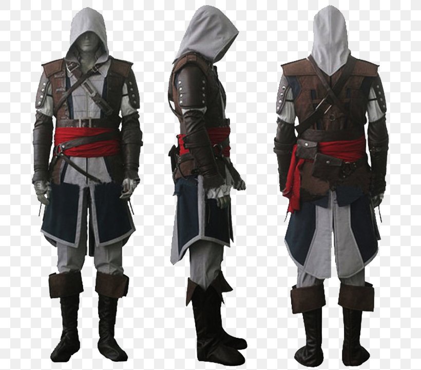 Assassin's Creed IV: Black Flag Assassin's Creed III Edward Kenway Costume, PNG, 718x722px, Edward Kenway, Armour, Assassins, Clothing, Coat Download Free