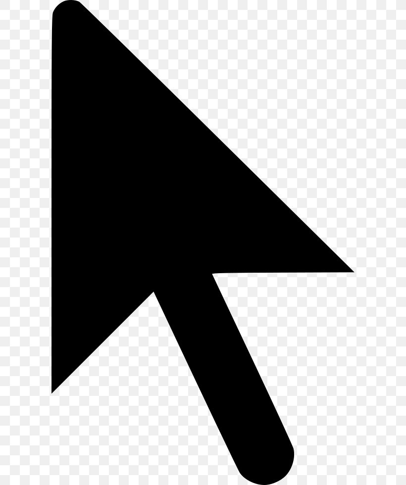 Computer Mouse Cursor Pointer, PNG, 612x980px, Computer Mouse, Black, Blackandwhite, Computer, Computer Software Download Free
