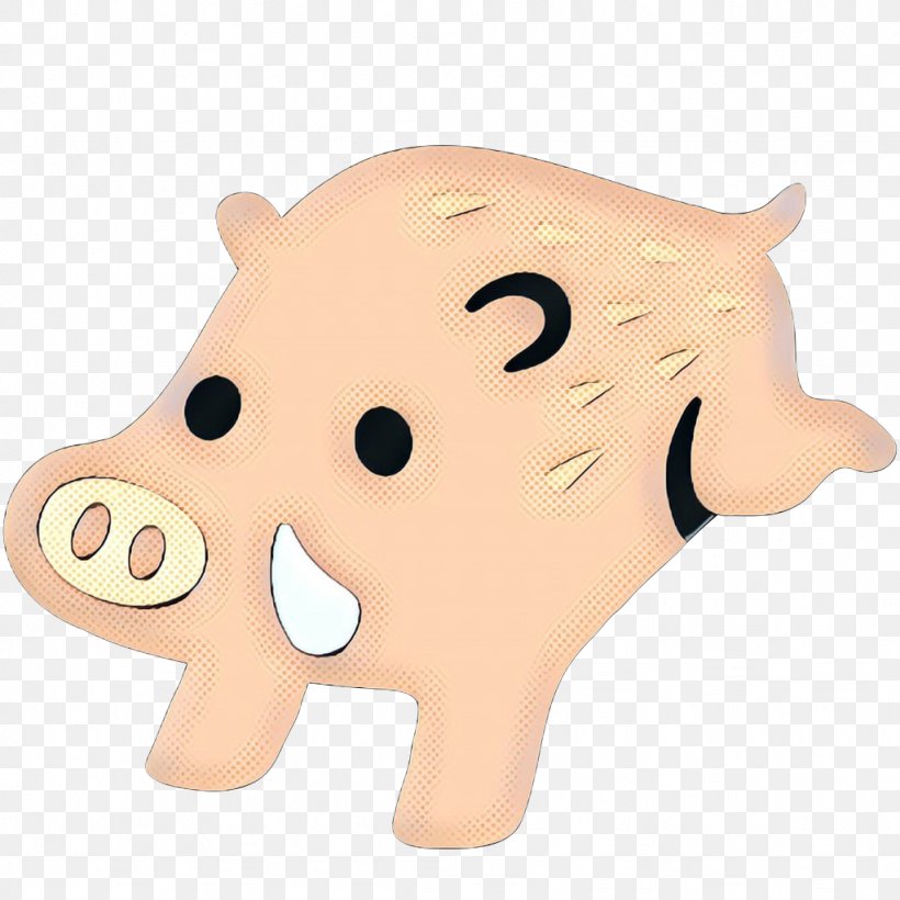 Pig Cartoon, PNG, 1024x1024px, Pop Art, Animal Figure, Cartoon, Figurine, Nose Download Free