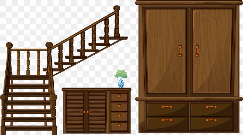 Stairs Royalty-free Stock Illustration Clip Art, PNG, 3571x1991px, Stairs, Chest Of Drawers, Drawer, Free Content, Furniture Download Free