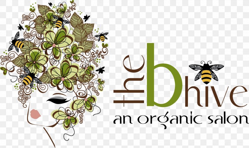 The B Hive Organic Salon Beauty Parlour Floral Design Day Spa Business, PNG, 2756x1641px, Beauty Parlour, Brand, Business, Customer, Cut Flowers Download Free