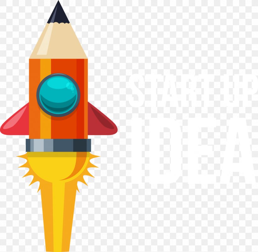 Pencil Rocket Illustration, PNG, 950x928px, Rocket, Cone, Orange, Pencil, Pencil Rocket Download Free