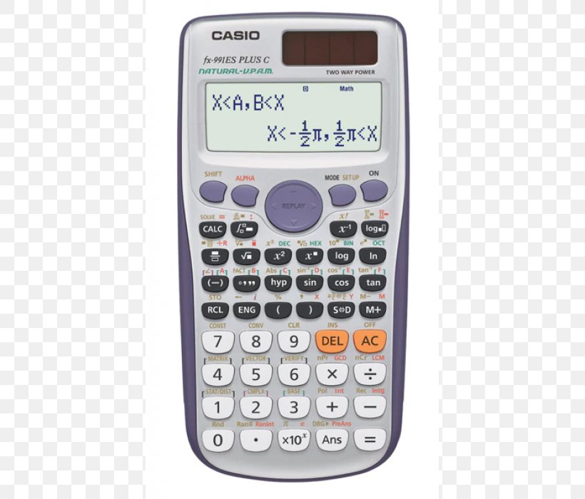Casio FX-115ES Plus Scientific Calculator Casio FX-300ES Plus, PNG, 700x700px, Scientific Calculator, Calculation, Calculator, Casio, Casio Fx300es Plus Download Free