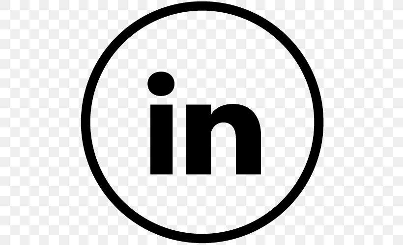 Social Media LinkedIn YouTube Social Networking Service, PNG, 500x500px, Social Media, Area, Black And White, Blog, Brand Download Free