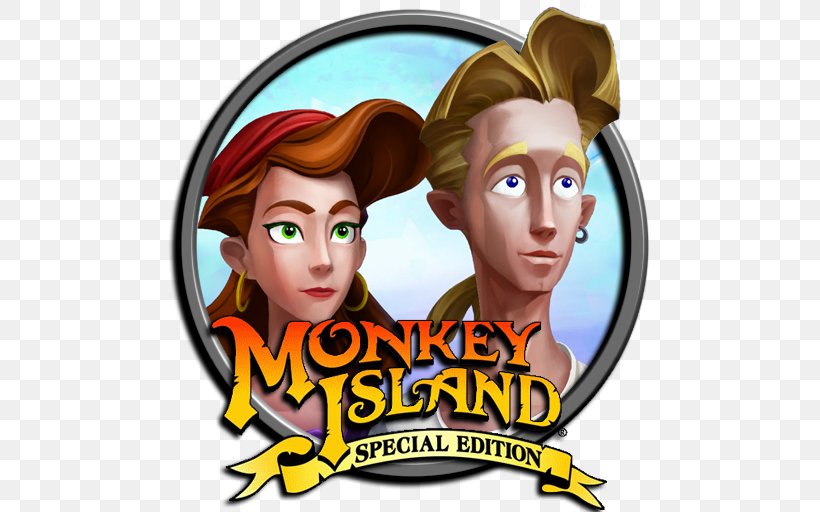 Ron Gilbert The Secret Of Monkey Island: Special Edition Escape From Monkey Island The Curse Of Monkey Island, PNG, 512x512px, Ron Gilbert, Adventure Game, Cartoon, Curse Of Monkey Island, Elaine Marley Download Free