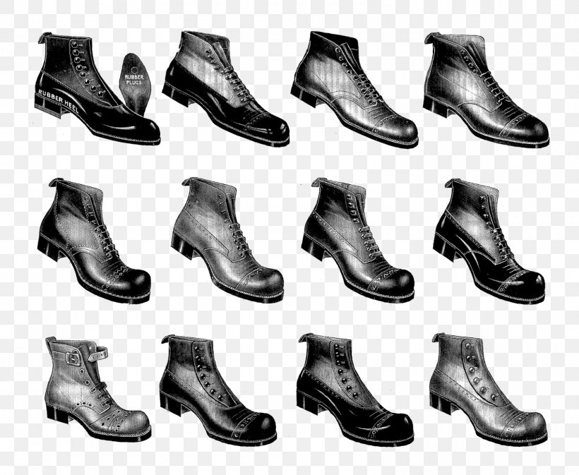 Shoe Boot Digital Scrapbooking Collage, PNG, 1600x1315px, Shoe, Art Museum, Black And White, Boot, Clothing Download Free