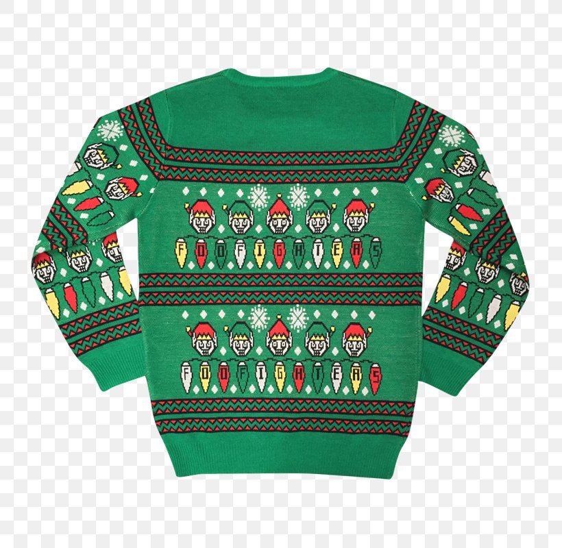 Sweater Foo Fighters Knitting Clothing Christmas Day, PNG, 800x800px, Sweater, Christmas Day, Christmas Jumper, Christmas Ornament, Clothing Download Free