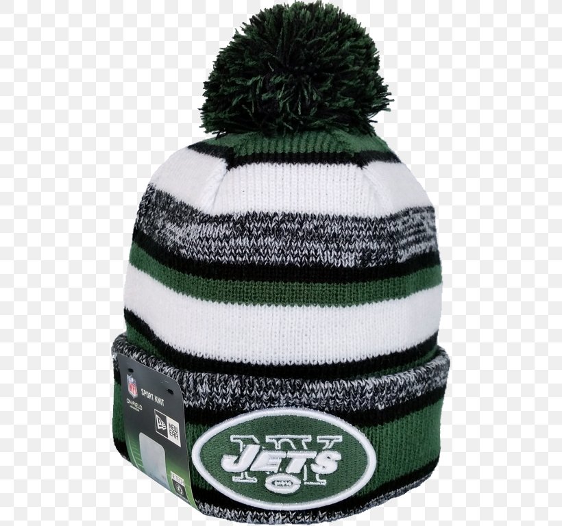 Beanie New York Jets Knit Cap NFL Hat, PNG, 495x768px, Beanie, Cap, Green, Hat, Headgear Download Free