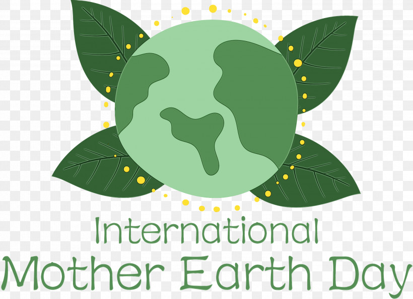 Leaf Logo Font Meter Tree, PNG, 3000x2177px, International Mother Earth Day, Biology, Earth Day, Leaf, Logo Download Free