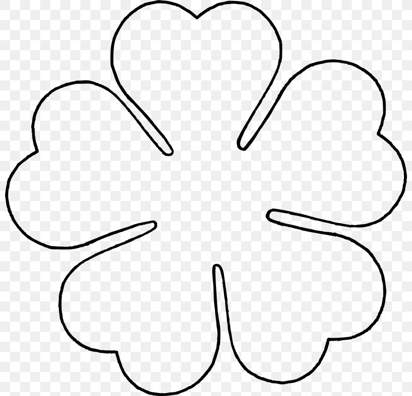 Flower Line Art, PNG, 800x788px, Petal, Coloring Book, Diagram, Flower, Fourleaf Clover Download Free