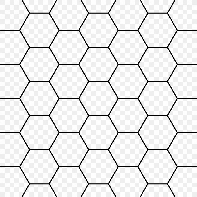 Hexagonal Tiling Honeycomb Conjecture Geometry, PNG, 1200x1200px, Hexagon, Area, Beehive, Black And White, Circle Packing Download Free