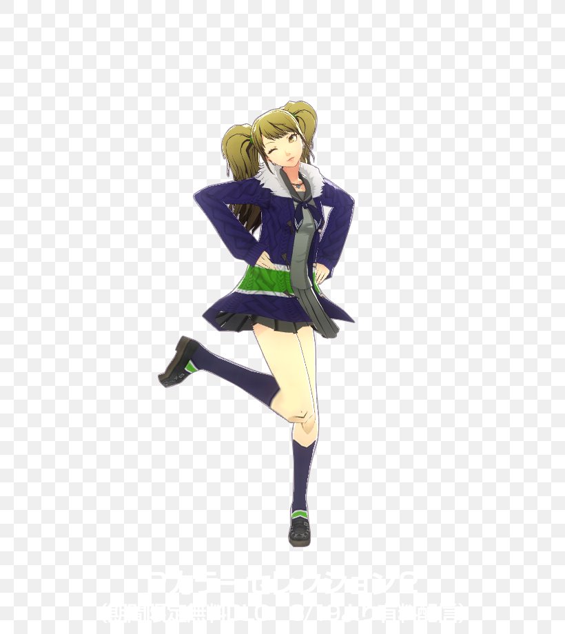 Persona 4: Dancing All Night Character Seiyu Kuji River Costume Design, PNG, 640x920px, Watercolor, Cartoon, Flower, Frame, Heart Download Free