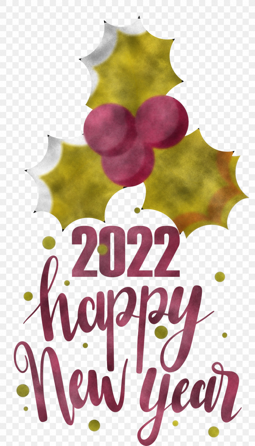 2022 Happy New Year 2022 New Year Happy 2022 New Year, PNG, 1714x2999px, Leaf, Biology, Flower, Fruit, Meter Download Free