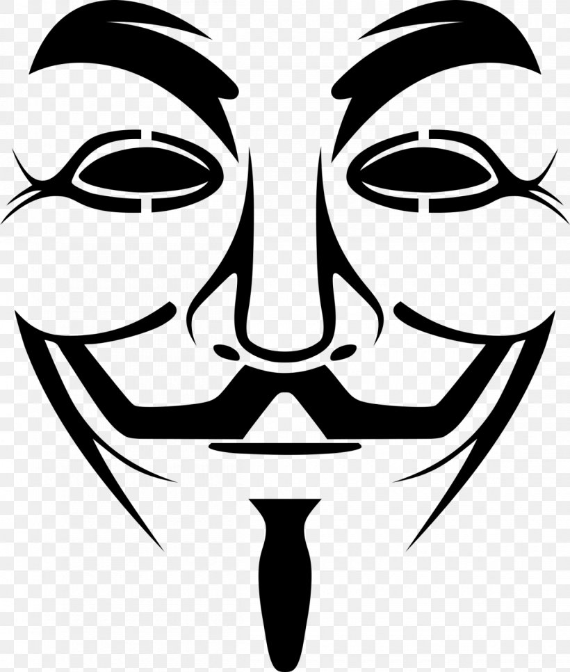 Anonymous Guy Fawkes Mask Clip Art, PNG, 1200x1415px, Anonymous, Art, Artwork, Black And White, Drawing Download Free