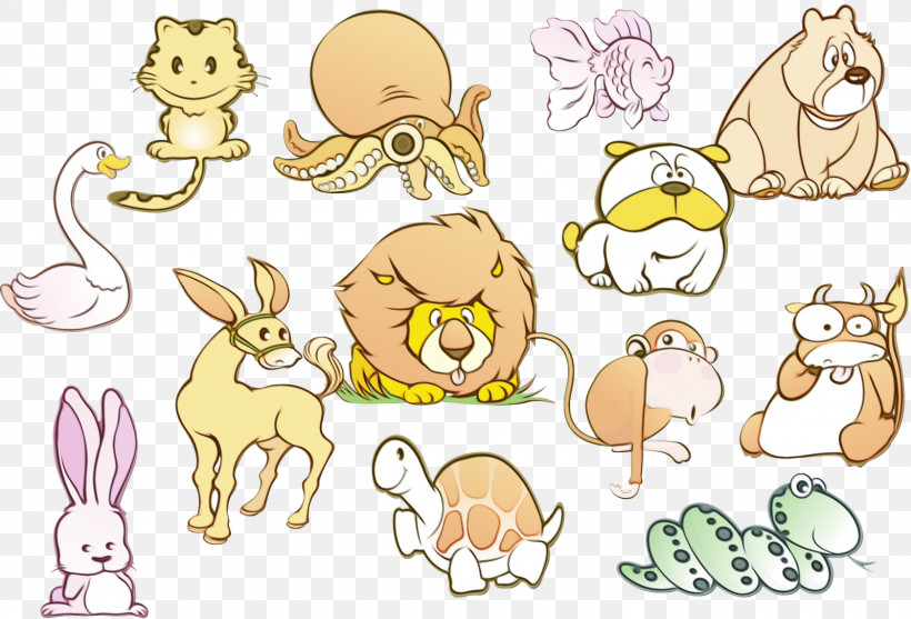 Cat Hare Drawing Line Art /m/02csf, PNG, 1600x1088px, Watercolor, Animal Figurine, Cartoon, Cat, Drawing Download Free