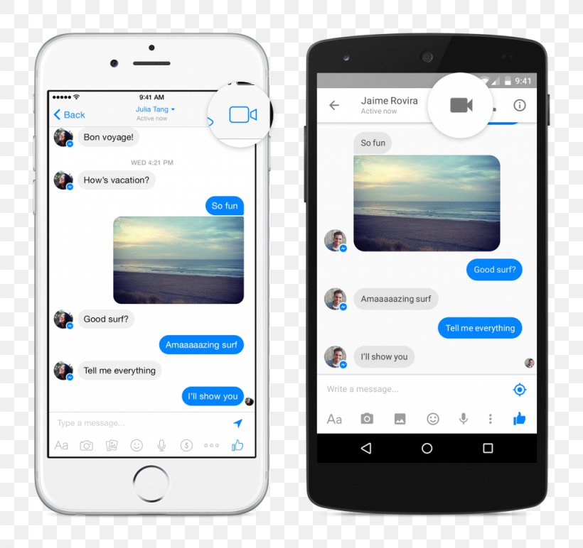 IPhone Facebook Messenger Videotelephony Instant Messaging, PNG, 1024x965px, Iphone, Android, App Store, Brand, Cellular Network Download Free