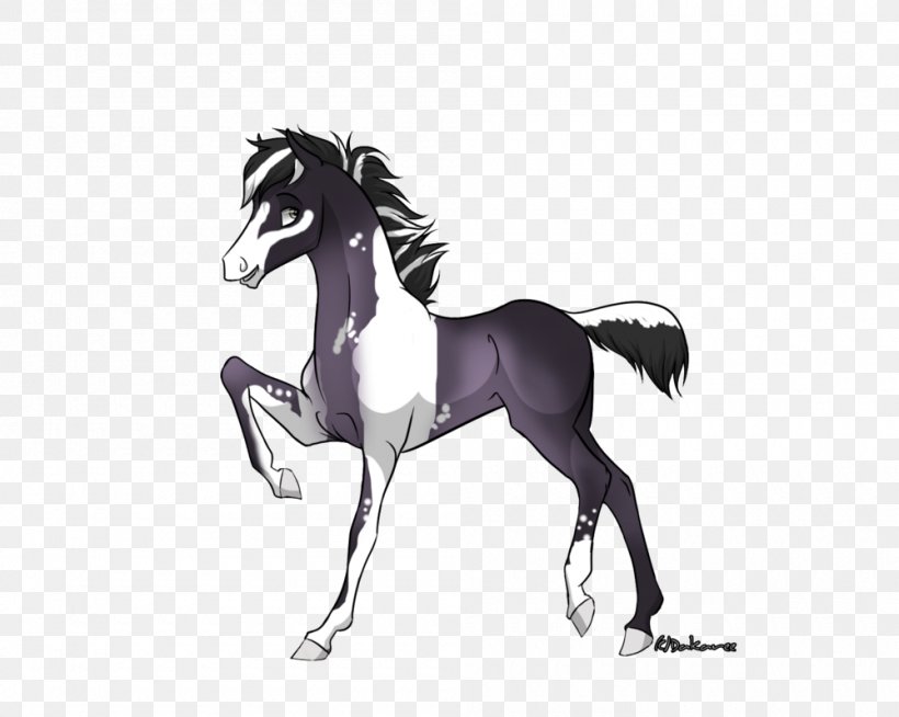 Mane Mustang Foal Stallion Colt, PNG, 1000x798px, Mane, Black And White, Bridle, Character, Colt Download Free