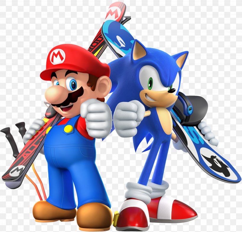 Mario & Sonic At The Olympic Games Mario & Sonic At The Sochi 2014 Olympic Winter Games Mario & Sonic At The Olympic Winter Games 2014 Winter Olympics Mario & Sonic At The Rio 2016 Olympic Games, PNG, 3922x3746px, 2014 Winter Olympics, Mario Sonic At The Olympic Games, Action Figure, Fictional Character, Figurine Download Free