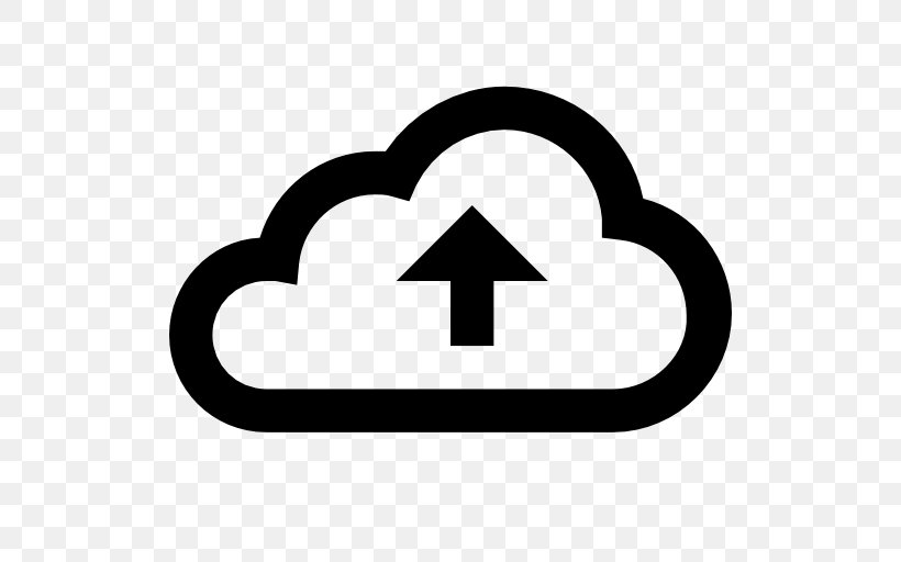 Cloud Computing Clip Art, PNG, 512x512px, Cloud, Area, Black And White, Brand, Cloud Computing Download Free