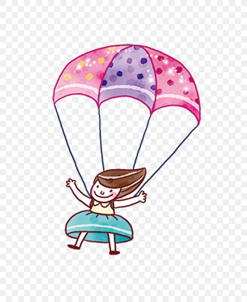 Parachute Parachuting Illustration, PNG, 600x1000px, Parachute, Area, Balloon, Cartoon, Chair Download Free