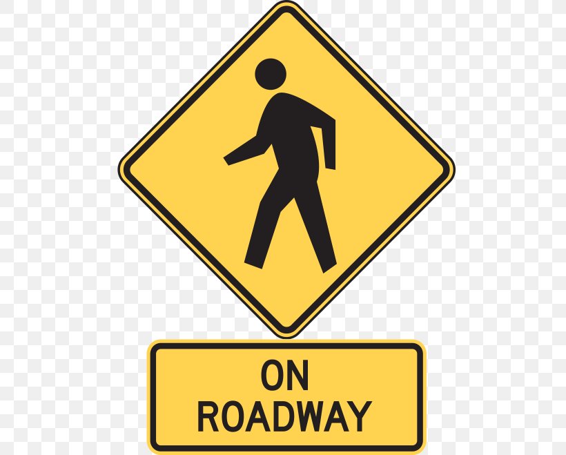 Pedestrian Crossing Traffic Sign Manual On Uniform Traffic Control Devices Warning Sign, PNG, 500x659px, Pedestrian Crossing, Area, Brand, Carriageway, Cart Download Free