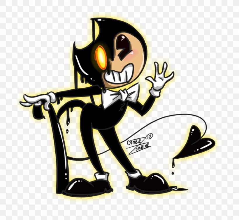 Bendy And The Ink Machine Comics Fan Art Comic Book Cartoon, PNG, 932x856px, Watercolor, Cartoon, Flower, Frame, Heart Download Free