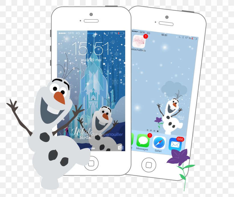 Desktop Wallpaper Olaf Snowman Smartphone, PNG, 2200x1856px, Olaf, Frozen, Gadget, Iphone, Mobile Phones Download Free
