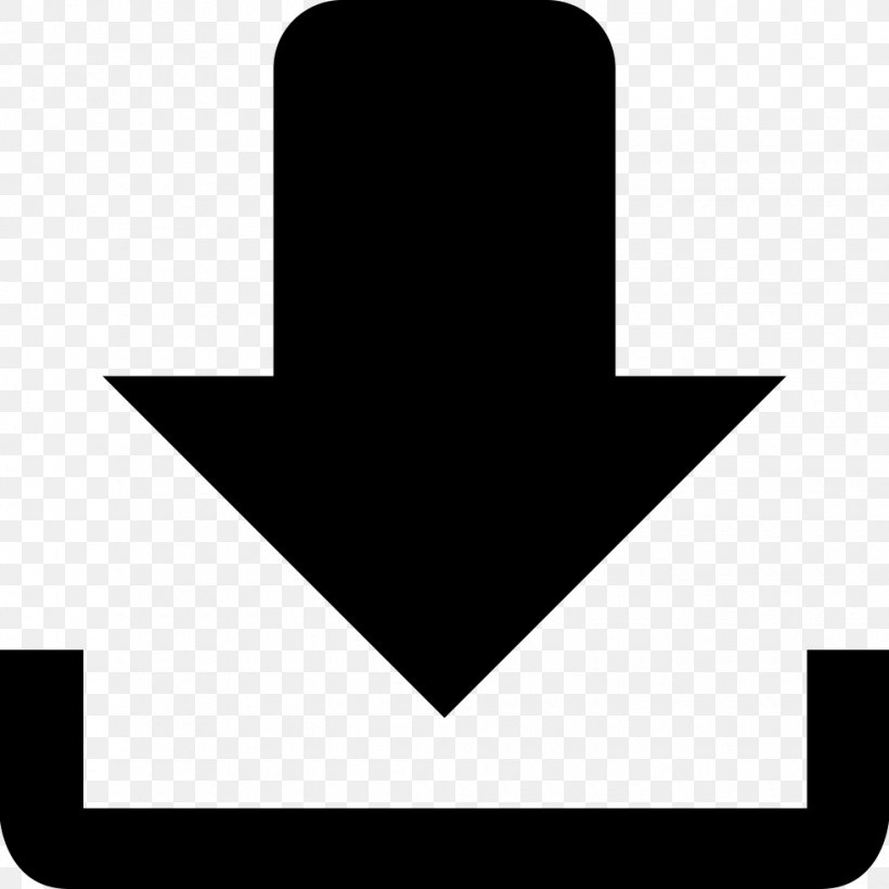 Download Button Arrow, PNG, 980x980px, Button, Black And White, Computer Software, Download Manager, Downloadcom Download Free