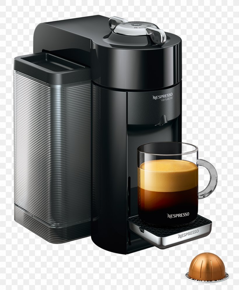 De'Longhi Nespresso VertuoLine Evolvuo Coffee Lungo, PNG, 888x1080px, Espresso, Brewed Coffee, Coffee, Coffeemaker, Drip Coffee Maker Download Free