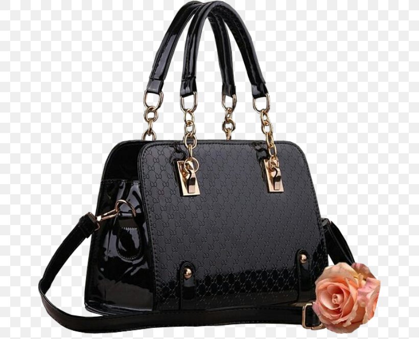 Handbag Leather Fashion Tote Bag, PNG, 672x663px, Handbag, Backpack, Bag, Bicast Leather, Black Download Free