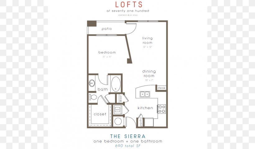 Lofts At 7100 Apartment Renting For Rent Media Solutions, PNG, 640x480px, Apartment, Area, Attic, Bedroom, Brand Download Free