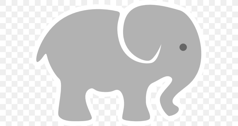 Silhouette Elephant Clip Art, PNG, 600x436px, Silhouette, African Elephant, Asian Elephant, Carnivoran, Cuteness Download Free