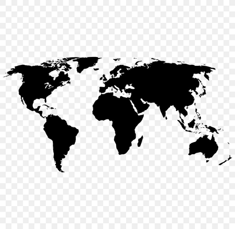 World Map Stock Photography Vector Map, PNG, 800x800px, World, Black, Black And White, Can Stock Photo, Depositphotos Download Free