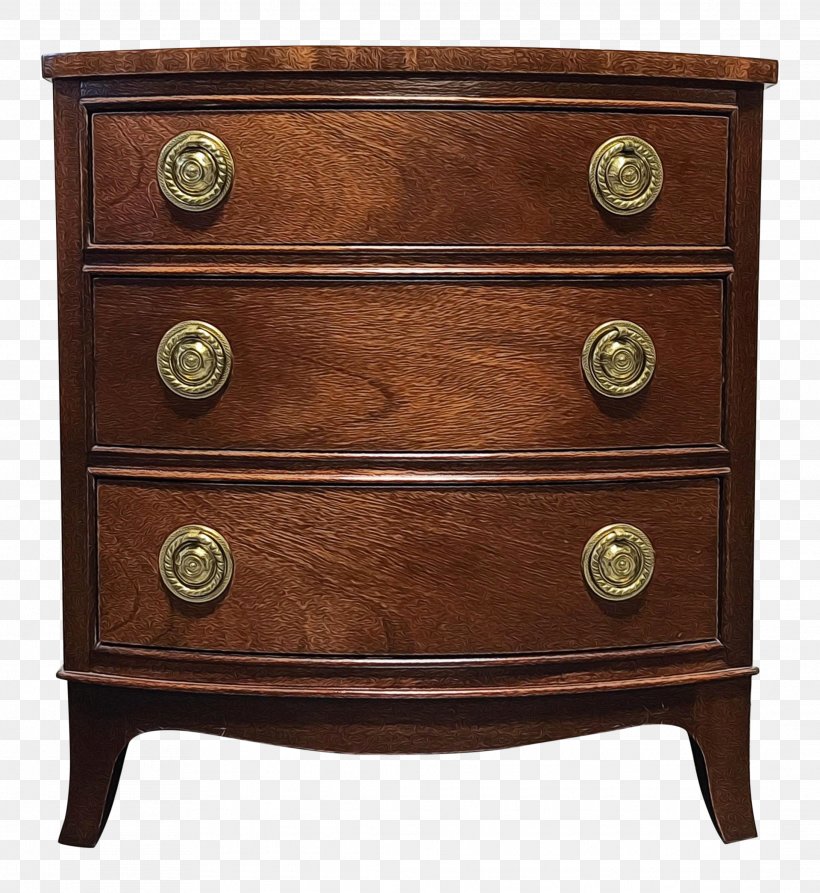 Drawer Chest Of Drawers Furniture Nightstand Hardwood, PNG, 2181x2377px, Watercolor, Brown, Chest Of Drawers, Drawer, Dresser Download Free