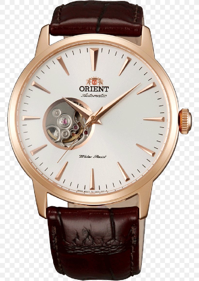 Orient Watch Automatic Watch Clock Mechanical Watch, PNG, 800x1154px, Orient Watch, Automatic Watch, Brand, Brown, Buckle Download Free